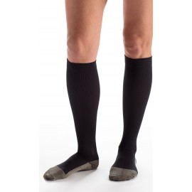 Black Carolon® Knee Length Compression Socks Class I