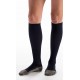 Navy Carolon® Knee Length Compression Socks Class II