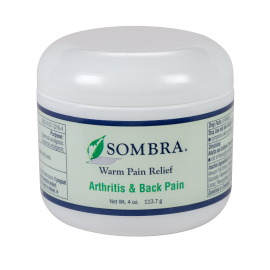 Sombra ® Warm 4 ounce jar Pain Relieving Gel
