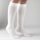 Truform® Knee High 30-40mmHg Compression Stockings White CT