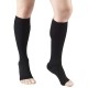 Truform® Knee High 30-40mmHg Compression Stockings Black OT