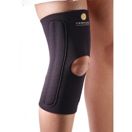 Corflex® 3/16” Neo Open Pat/Open Pop Knee Sleeve with Stays